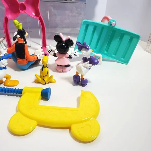 Mickey Mouse Clubhouse Figures Vehicles Train Depot Tractor Lot Tested - Picture 12 of 16